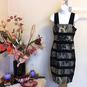 NWT SIMON CHANG Women's High Quality Sleeveless Cocktail Graduation Dress S 4 6